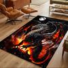 Mystic Dragon In Storm Non-Slip Home Carpet Design for Office Decor Living Room Bedroom Gift