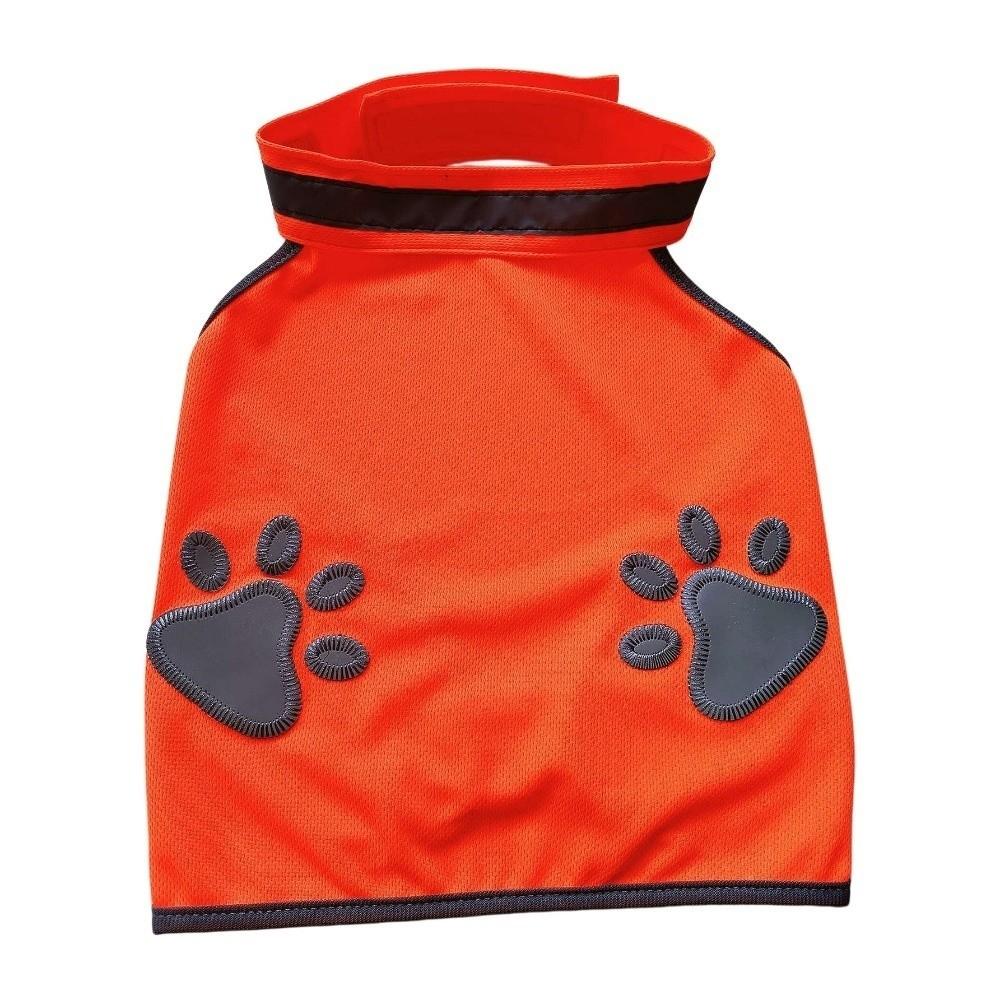 Adjustable Puppy Visibility Jacket Reflective Pet Fluorescent Clothes  for Walking Night