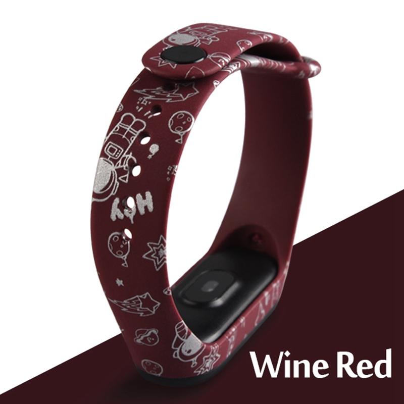 Силиконовый ремешок для Xiaomi Mi Band 7 5 4 3 6 Аксессуары Замена Браслет