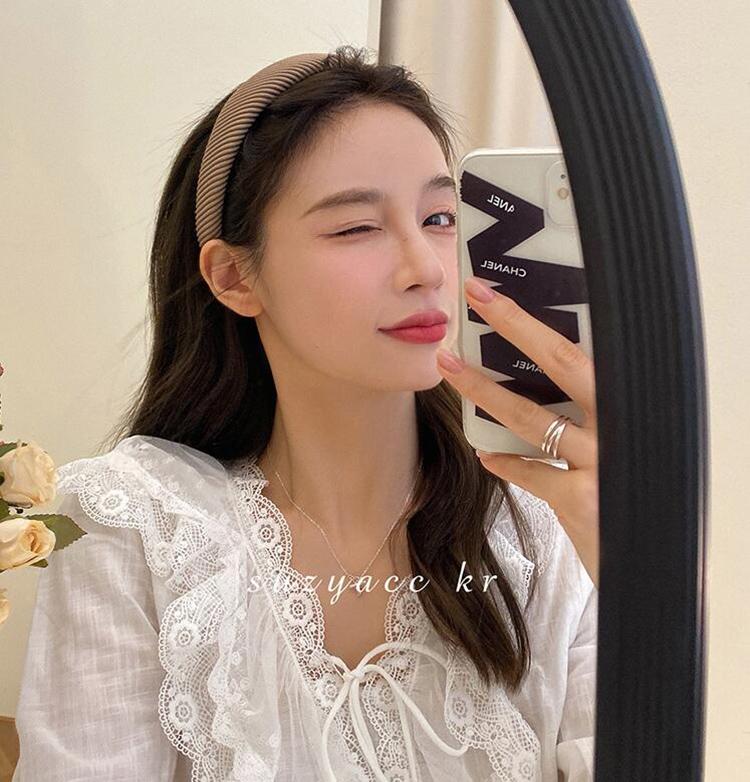 Новая Мода Обруч для Волос Резинки для Волос для Женщин Девушек Однотонные Твиловые Повязки на Голову Дизайнерская Широкая Повязка на Голову Аксессуары для Волос Головной Убор