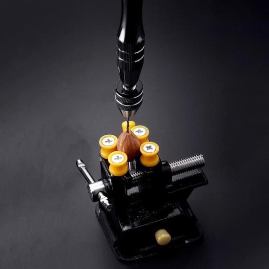 Ручная дрель, мини, высокая точность, экономия времени, ручные инструменты «сделай сам», ручной инструмент из нержавеющей стали, патрон для спиральной дрели, зажим для деревообработки