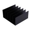 Desktop File Organizer 5 Compartments Iron Integrated Portable File Sorter Organizer for Home