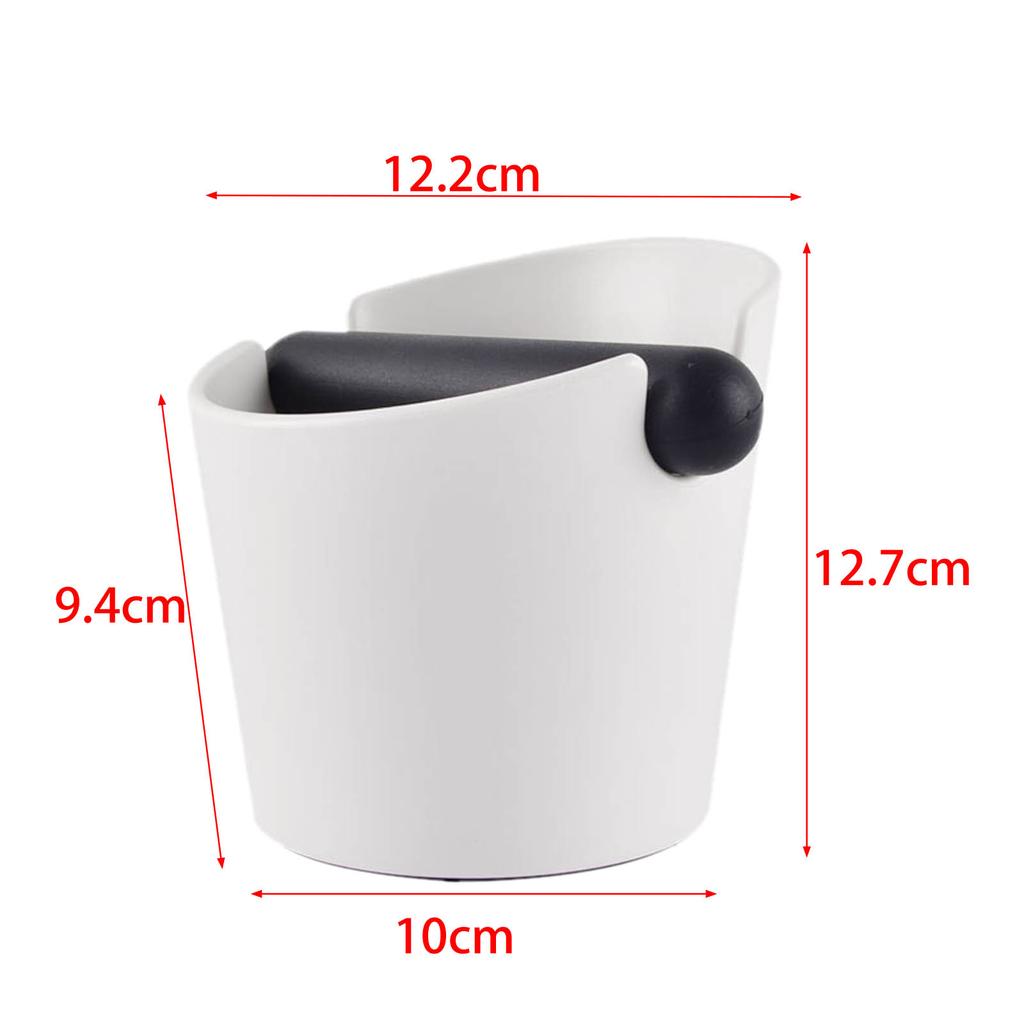 Коробка для кофе, черная противоскользящая корзина для помола кофе со съемной перекладиной, ящик для остатков, кофейные инструменты, аксессуары для кафе