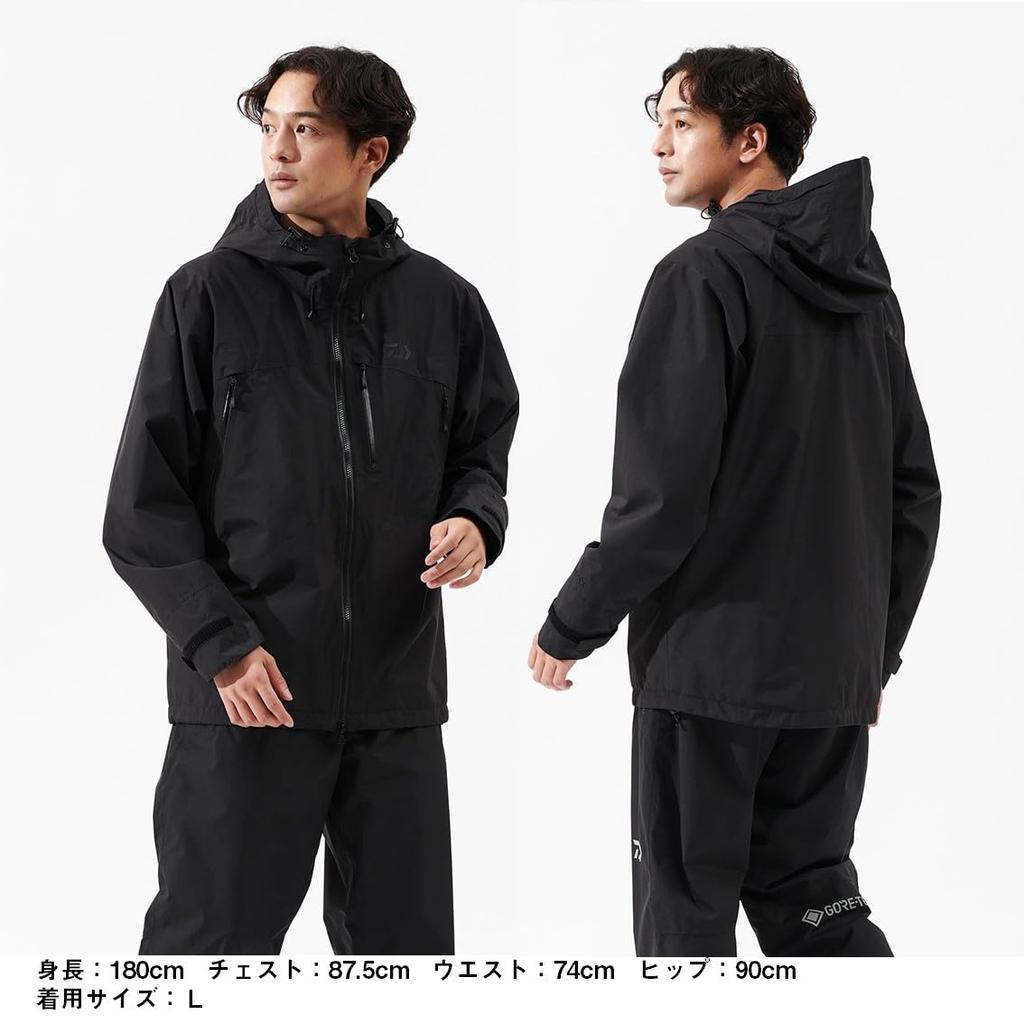 DAIWA Дождевик Черный 2XL 25DR-1925J