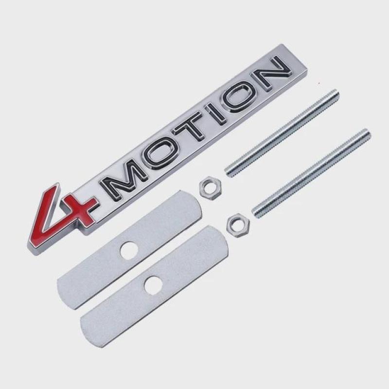 Металлическая эмблема передней решетки автомобиля 4MOTION для Passat Touareg Golf Tiguan Polo, автомобильный значок, наклейка, внешние аксессуары