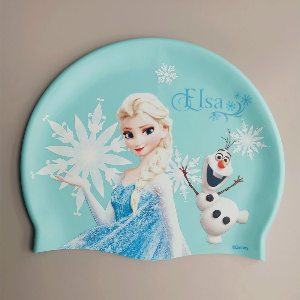 Очень большая мультяшная силиконовая шапочка для плавания для мальчиков и девочек – Водонепроницаемая и мягкая