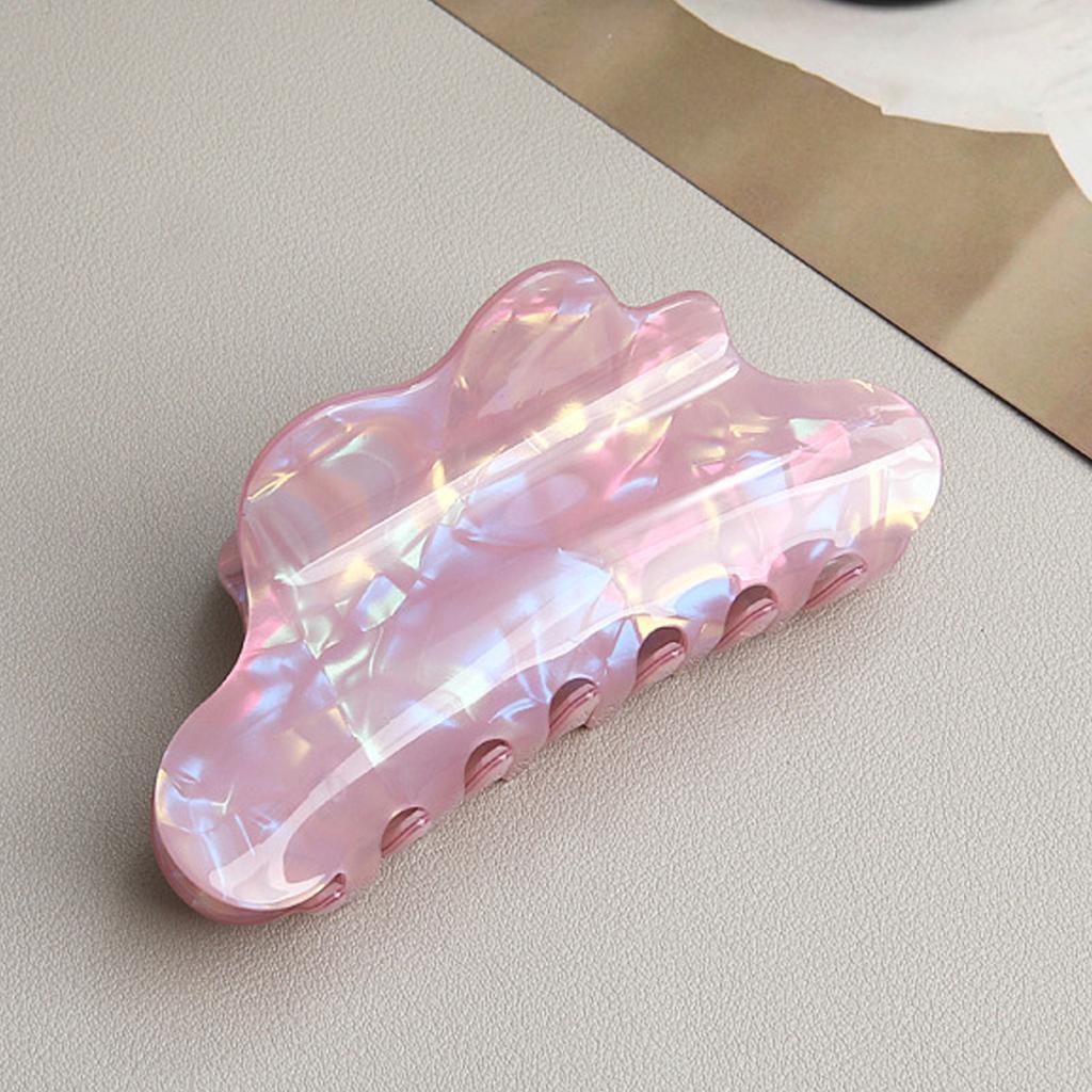 Aesthetic Hair Claw Clip Shimmering Hair Shaping Jaw Clip Ponytail Holder Spring Clamp for Female Various Hairstyles