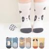 Fashion Baby Floor Socks Cute Animal Design Non-Slip Newborn Floor Socks For Girls Boys Soft Cotton Toddler Short Tube Socks For Kids