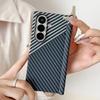 Роскошный магнитный чехол с шарниром из углеродного волокна для Magsafe для Samsung Galaxy Z Fold 7 6 5 Ультратонкая защитная крышка из ПК для ZFold7