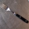 Tramparan Bistro Cutlery Table Made in NERON Black Stylish Perfect for Salads and Pasta Fork, France, (Noir) [Officially Imported]
