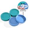 1Pc 70mm 86mm Reusable Plastic Mason Jar Lids for Wide Mouth Jar Leak-proof Seal Bottle Cover Spout Lid Good Seal Kitchen Tool