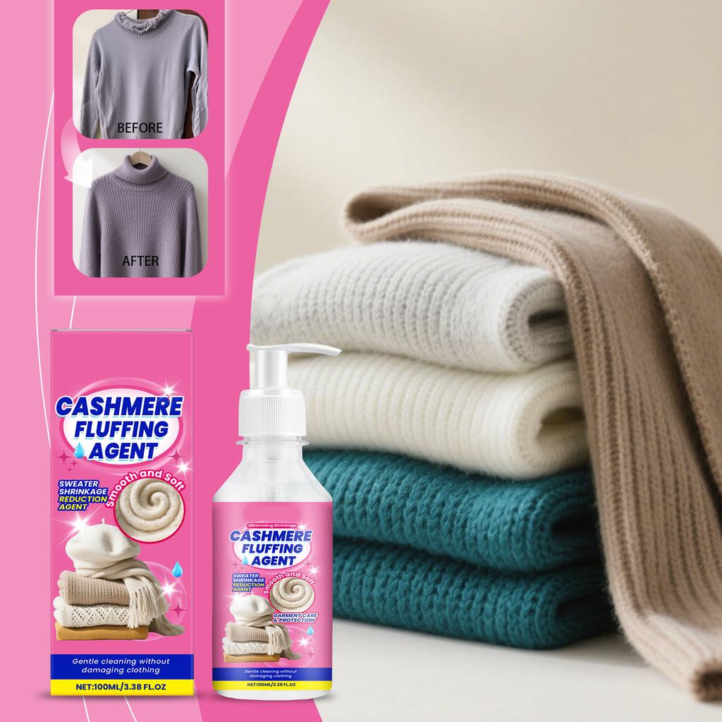 Wool Sweater Shrink Restorer, Gentle Household Care Solution For Shrunken Clothes, And Non Garment Liquid. 100ml