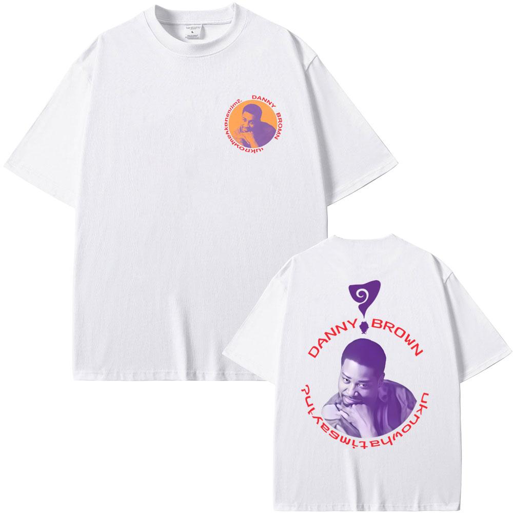 Rapper Danny Brown Uknowhatimsayin Tshirt Quaranta Tour Streetwear Men Women Hip Hop Vintage Oversized Short Sleeve T Shirts