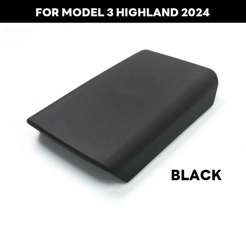 Премиальная накладка на подлокотник из ТПЭ для Tesla Model 3 Highland 2025, Model Y Juniper 2025, аксессуары-защита центральной консоли