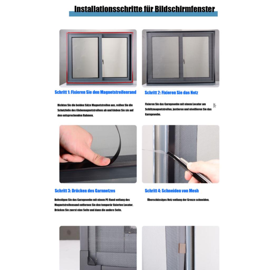 Москитные сетки Лобовые стекла Москитные сетки Окна Магнитные аксессуары