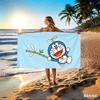 1 шт. Милое Мультяшное Полотенце Doraemon Впитывающее для Бассейна, Путешествий, Подарка, Тренажерного Зала, Душа, Кемпинга, Быстросохнущее, для Тренировок, Пляжа