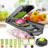 New Vegetable Cutter Multifunctional Mandoline Slicer Fruit  Potato Peeler Carrot Grater Kitchen Accessories Basket Vegetable Slicer