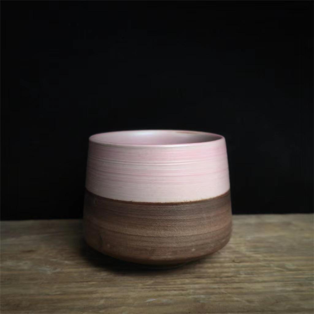 Kiln Cup Retro Teacup Ceramic Personal Cup Coarse Pottery Teacup Creative Ceramic Cup Espresso Cup