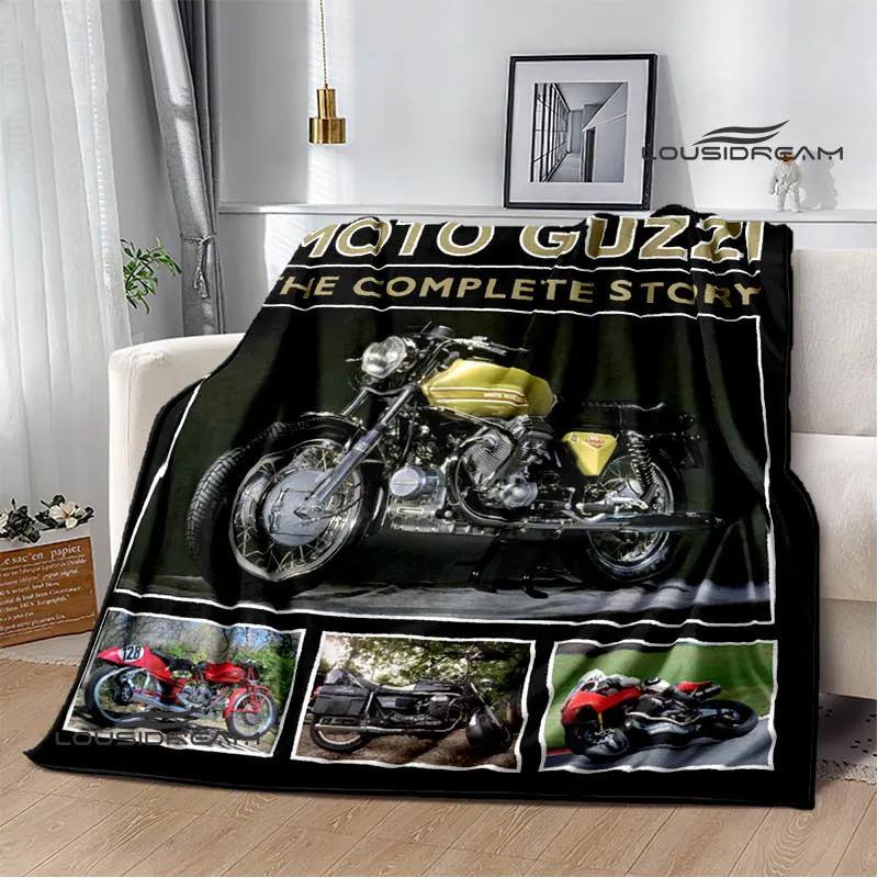Guzzi мотоциклетное одеяло с логотипом, детское теплое одеяло, мягкое и удобное одеяло, домашнее дорожное одеяло, подарок на день рождения