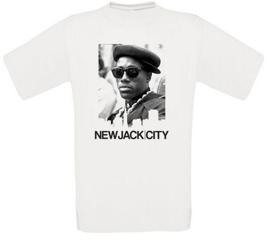 New Jack City Nino Brown Gangsta Cult Movie T-Shirt All Sizes