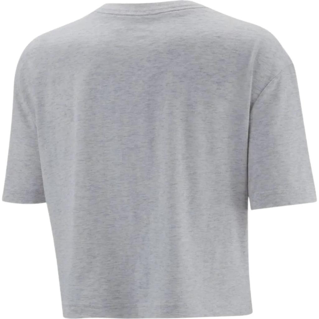 New Nike Sportswear Women's Essential Cropped Tee Gray BV6175-051