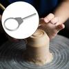 Pottery Trimming Tool Clay Hand Three Side Sculpture Tungsten Steel Cutter Head