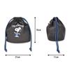 Большая сумка-тоут с завязками на шнурке Going Character Dark Gray [Snoopy] Bag, ручная кладь, складная, легкая, вместимость, в комплекте, для путешествий, на улице,