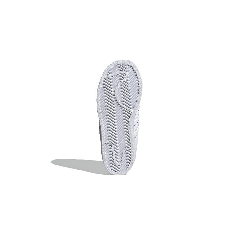 Adidas Детские кроссовки Superstar Little Kid Iridescent White Cloud-White Core-Black GV8903