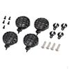 Круглый абажур для фар RC-краулера, крышка для 1/10 Axial SCX10 RC4WD CC01 D90 Traxxas
