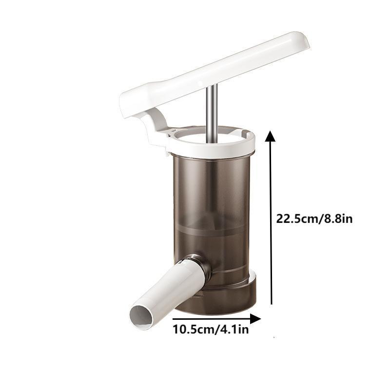 Домашняя колбасная машина с набивной трубой, ручная, быстрая, для набивки мяса, машина для наполнения, большая вместимость, сверхпрочные кухонные инструменты