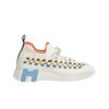 (w) Flex Slip-on Sneakers Knit & Multicolore Blanc