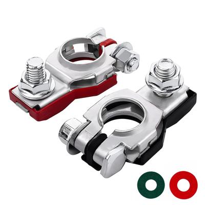 Клеммы аккумулятора для Nissan - совместимы с Nissan, Maxima, Rouge, Murano, 243407F000, 24340-7F000, 243407F001, положительные и отрицательные, пластиковые