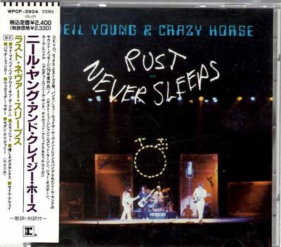 CD NEIL YOUNG & CRAZY HORSE - Rust Never Sleeps WPCP3904 Reprise 1990 Япония Рок Б/у