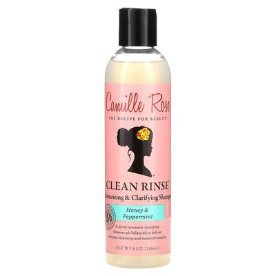 Clean Rinse, увлажняющий и очищающий шампунь, мед и мята, 8 унций (240 мл)