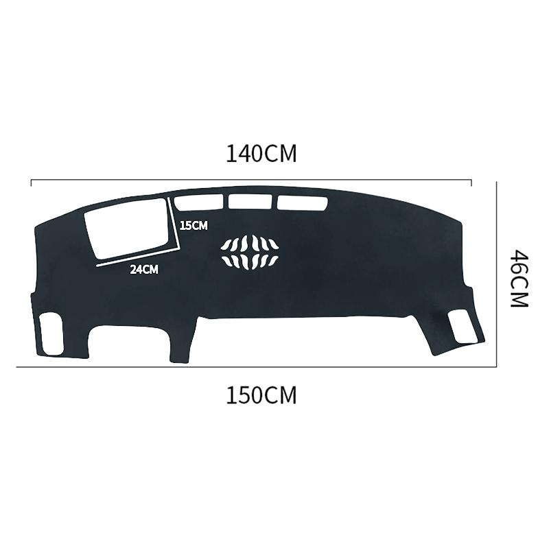 Для LiXiang Leading Ideal L7 L8 L9 2022 2023 2024 HEV PHEV крышка приборной панели автомобиля избегает света накладка солнцезащитный козырек анти-УФ коврики