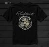 Nightwish Ворон Сова и Голубь Финская Симфоническая Группа Футболка TT681