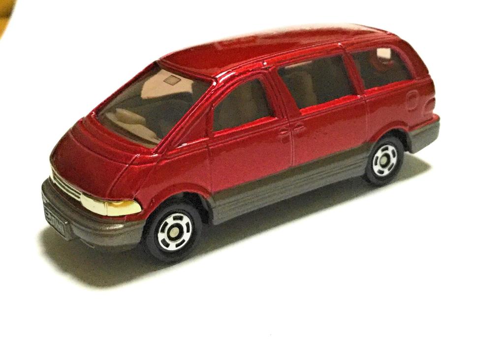 Томика Тойота Эстима Красный №99