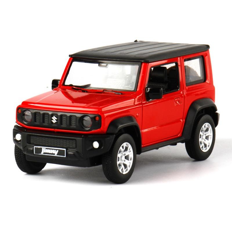 1/26 Suzuki JIMNY 2018 внедорожник игрушечный автомобиль из сплава металлическая коллекционная модель автомобиля звуковые и световые игрушки для детей подарок