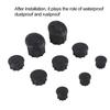 9pcs Rustproof Frame Hole Plug Side Body Frame Panel for BMW R1200GS LC Adventure 14-18 Motorcycle