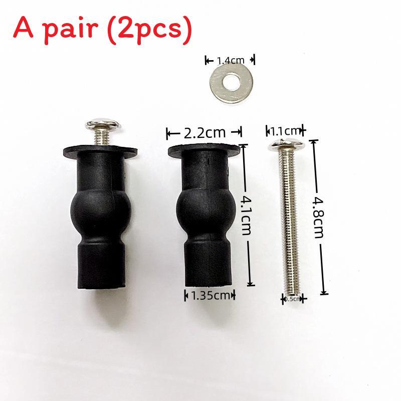 Stainless Steel Toilet Seat Fixing Bolts With Rubber Expansion For Bathroom Repair