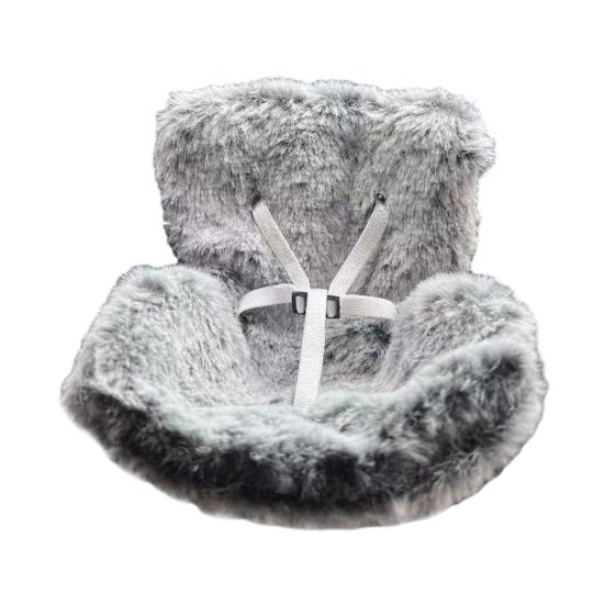 Car Safety Seat for Dolls Decorative Sofa Seat with Furry Cushion And Headrest for Car Air Vents Decor To Display Doll Toy