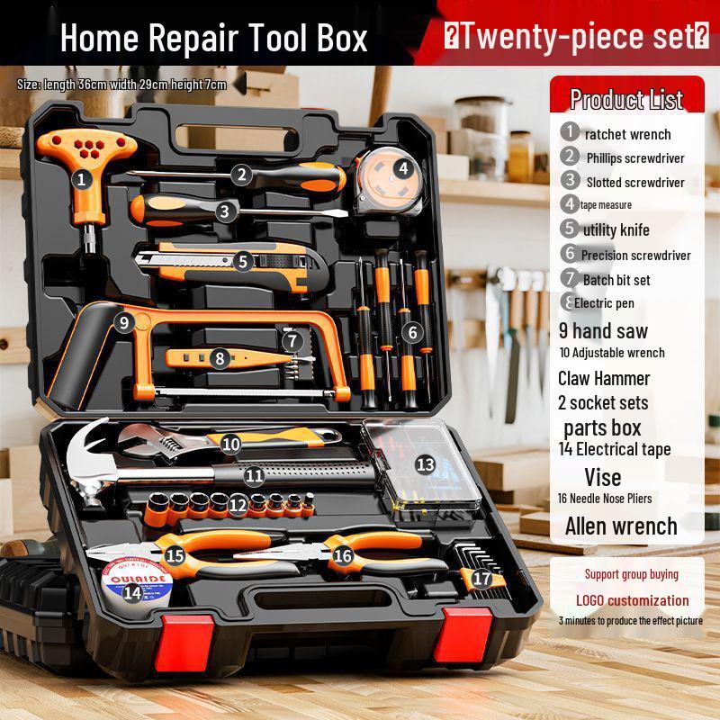 Multifunctional Car & Household Repair Tool Kit