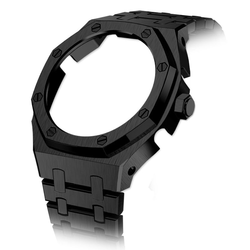 GA2100 4-го поколения безель часов ремешок замена часов совместим с Casio AP стиль аксессуары для часов G-Shock GA-2100/GA-2110 (черный)