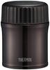 THERMOS Vacuum Insulated Food Container, 0.38L, Black, JBI-381 BK