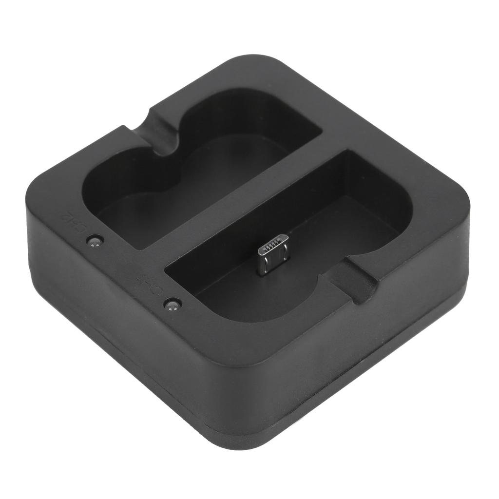 Двойное зарядное устройство для видеодомофона Пластиковое зарядное устройство для аккумуляторов дверного звонка с 2 портами зарядки