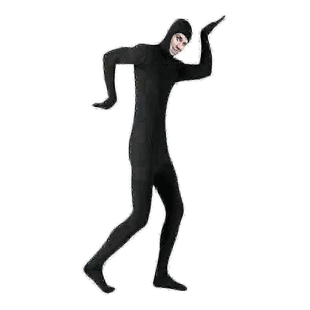Invisible Morph Zentai Suit Men's Women's Spandex Open Face Costume Cosplay