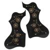 2Pcs Guitar Guard Plastic Pickguard Plate Pack Set Accessory Replacement for Acoustic