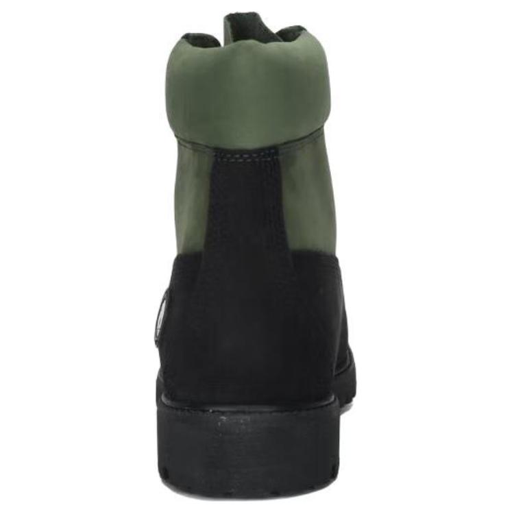 Timberland 6-дюймовые водонепроницаемые ботинки на шнуровке, удобные универсальные короткие ботинки, мужские ботинки, черно-зеленые A2P6W-EJG