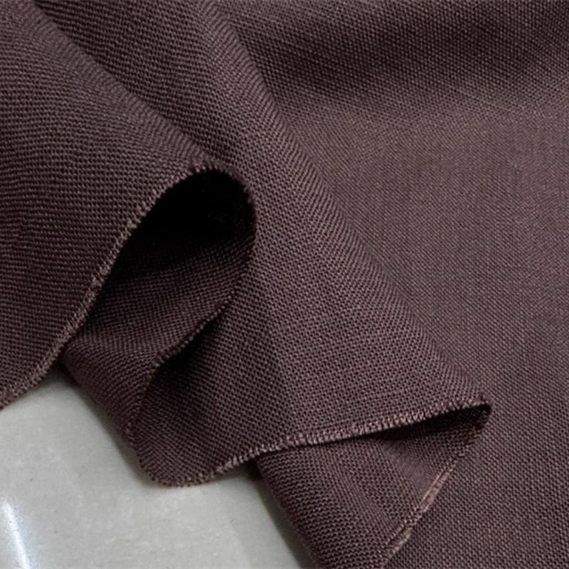 100x140cm Solid-colored Tencel Linen Fabric Vertical Comfort and Breathability DIY Summer Coat Dress and Trousers Clothing