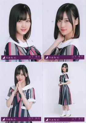 [Ямасита Мидзуки] Официальное необработанное фото Nogizaka46 Jikochuu de Ikou! Бонус включен: Полный набор из 4 шт.